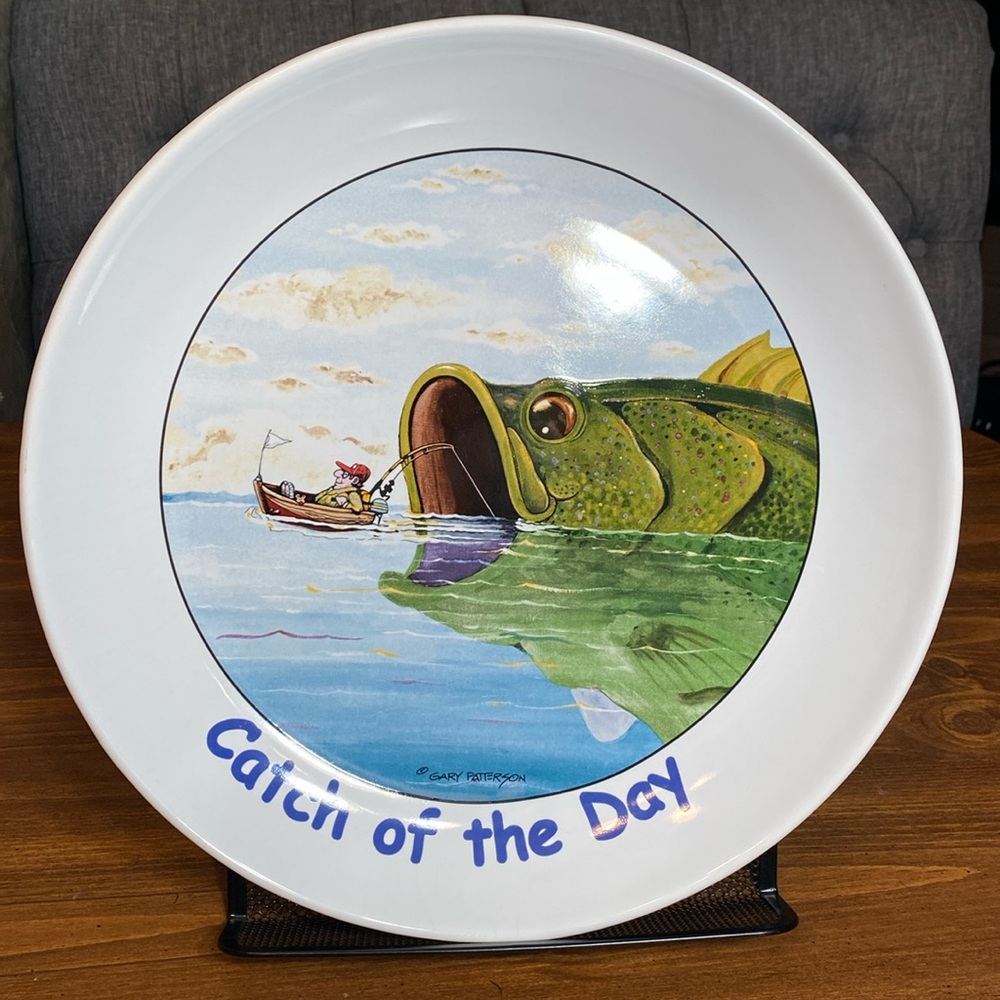 Gary Patterson Catch of the day fisherman platter